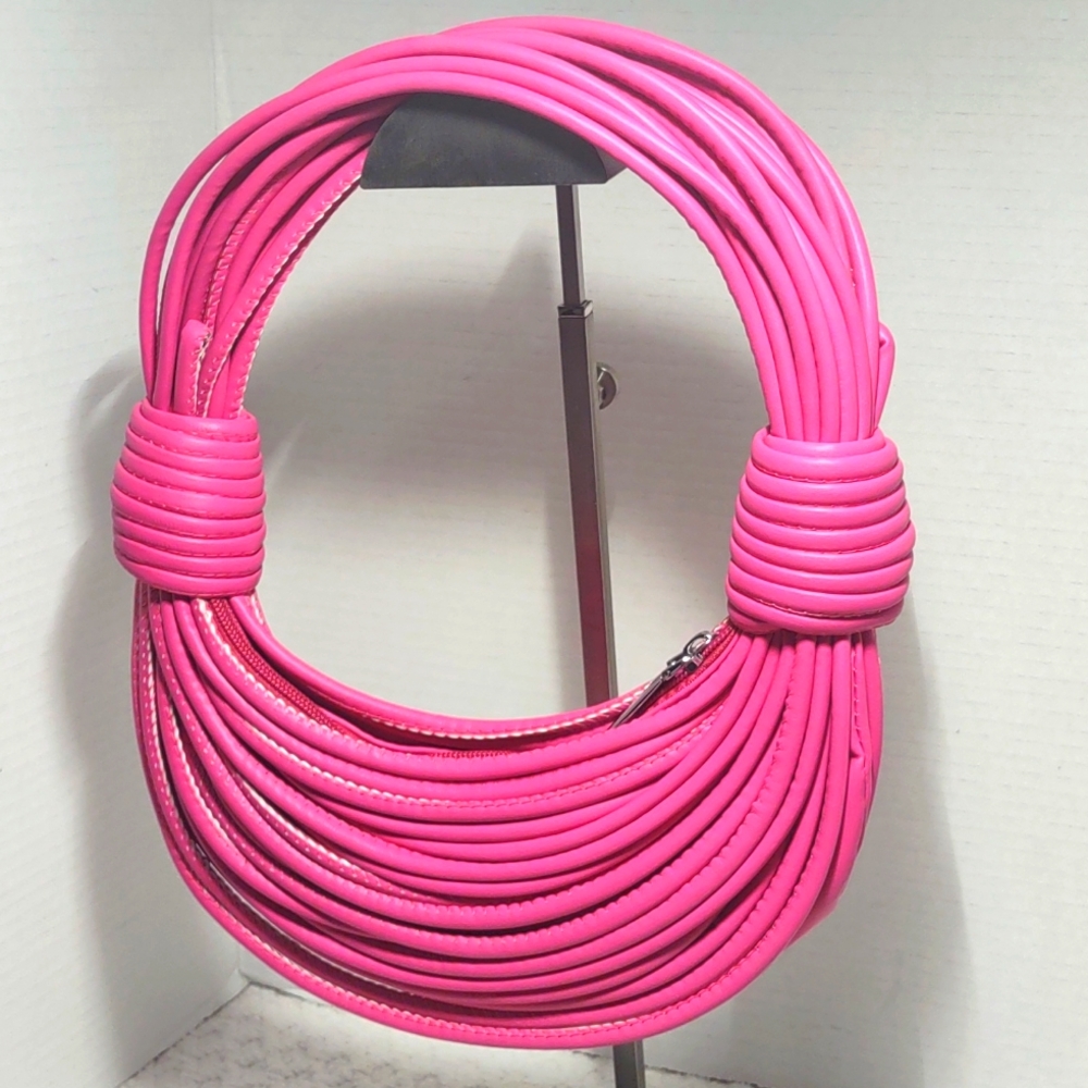Woven Rope-Style Handbag